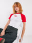 Raglan Baby Tee Red